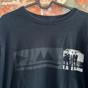 Depeche Mode Delta Machine Tour 2013 Black T-shirt L 22x27